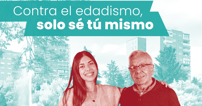 Imagen de la campaña contra el edadismo.