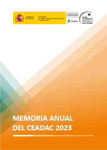 Portada Memoria Anual del Ceadac 2023