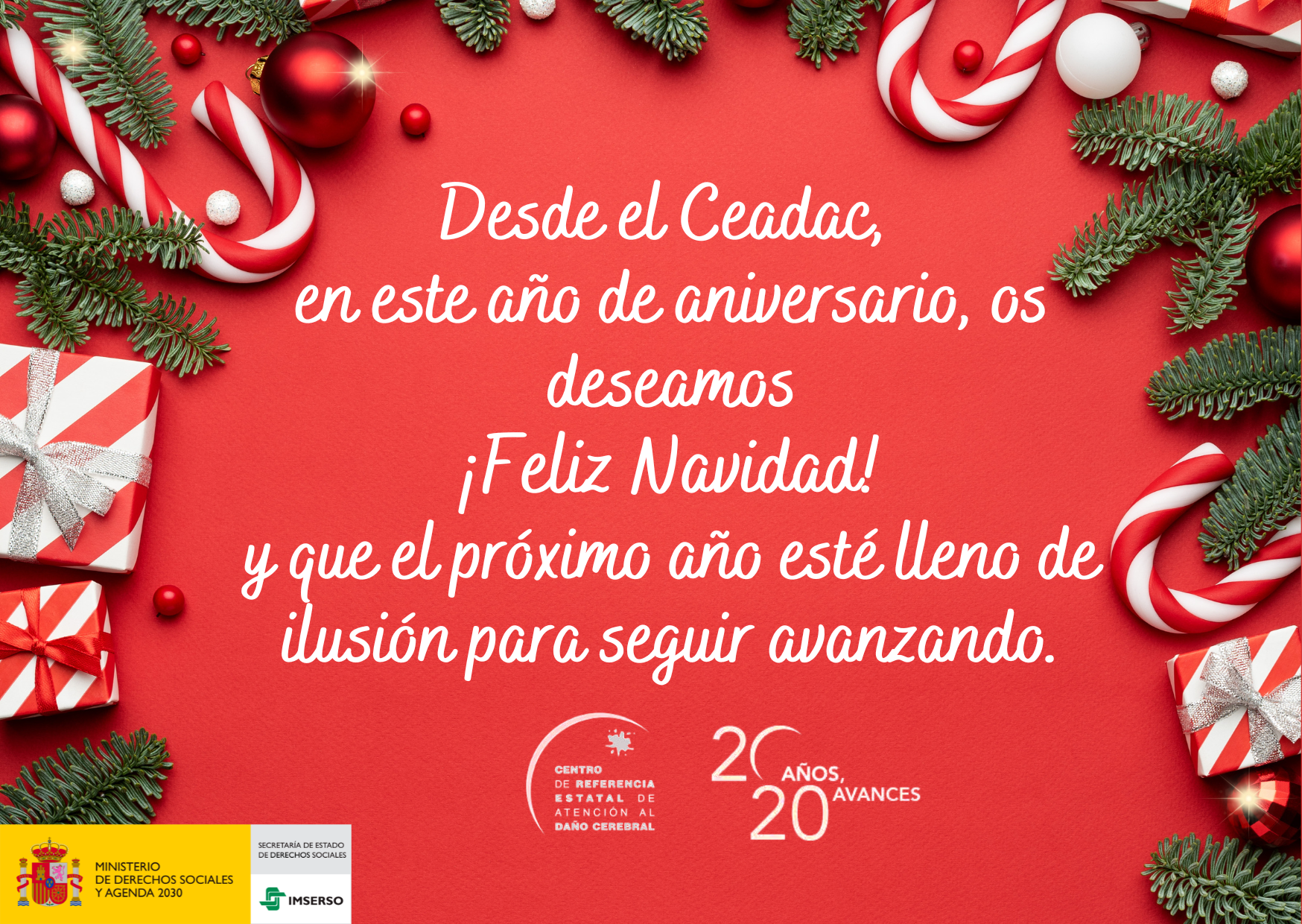 Felicitación de Navidad del Ceadac