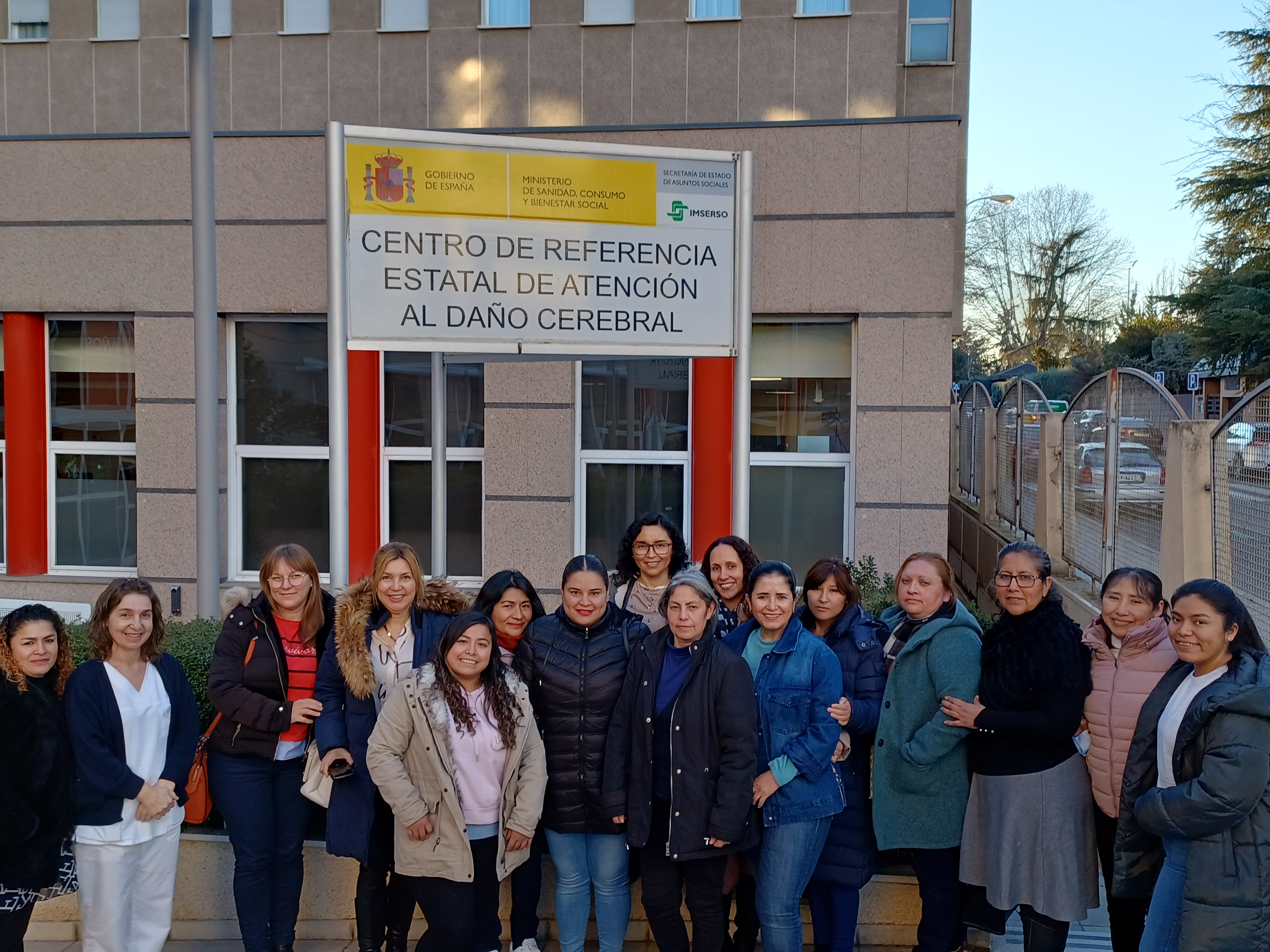 Estudiantes de ASISPA visitando el Ceadac