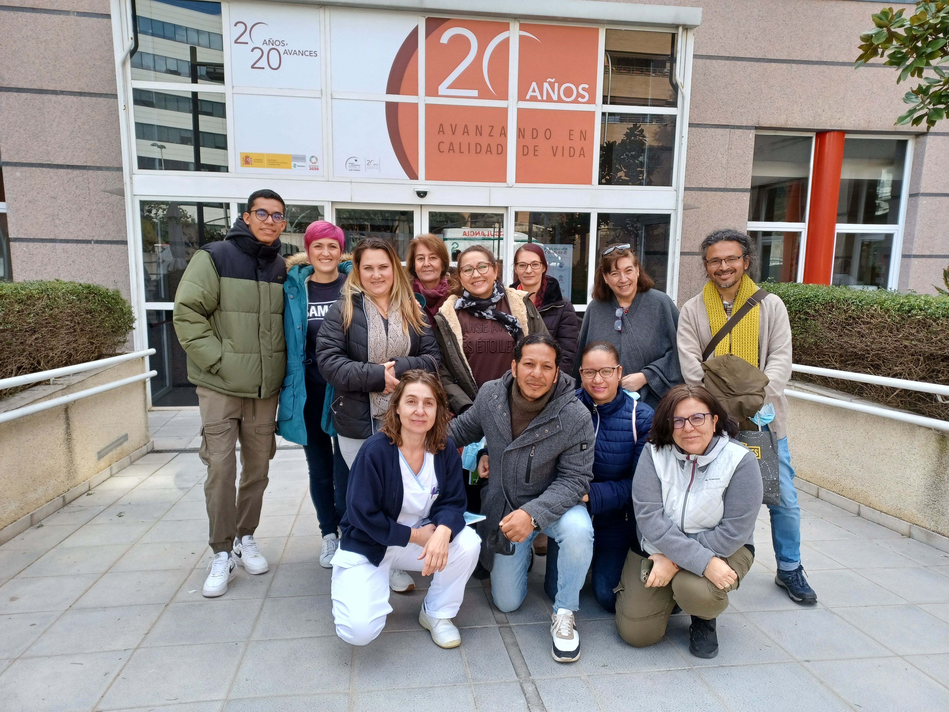 Estudiantes de ASISPA visitando el Ceadac