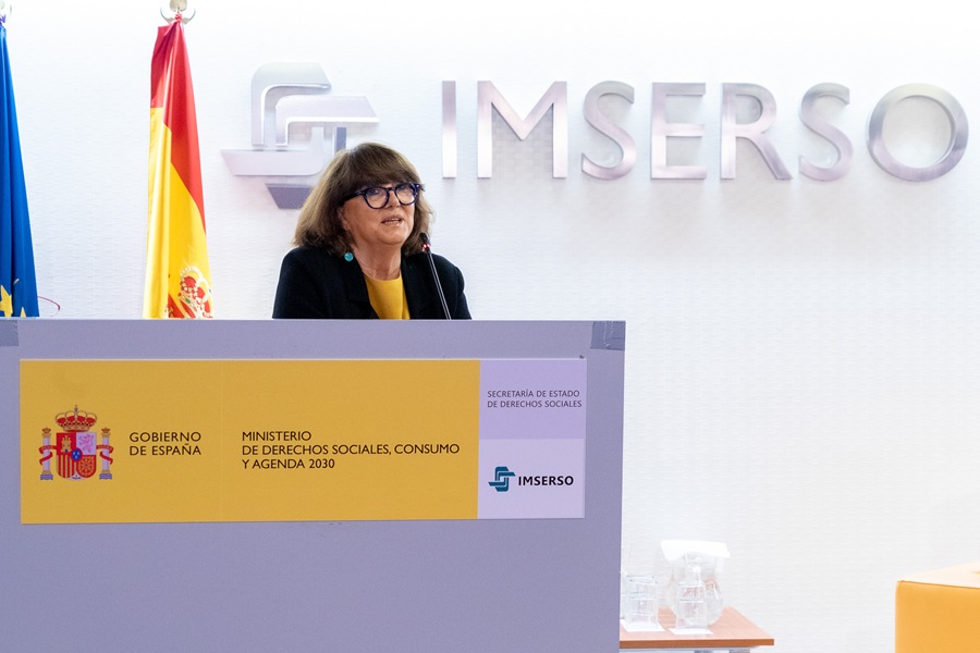 María Teresa Sancho Castiello, directora general del Imserso.