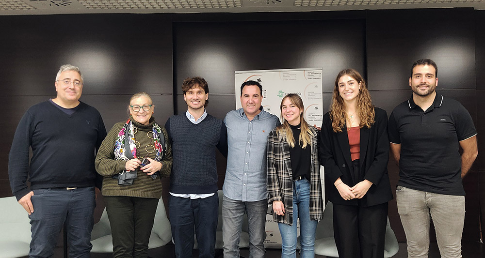 Juan Manuel Barroso, Inmaculada Gómez Pastor, Pablo Medrano, Emilio Ramos, Carla Acebes, Laura Blanco y Daniel Iordanov.