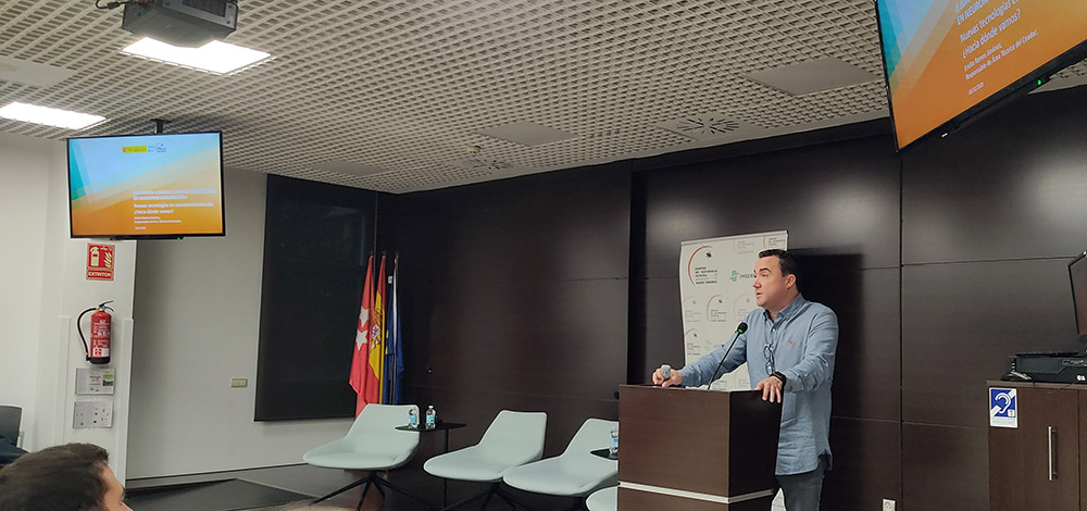 Emilio Ramos inaugurando la jornada.