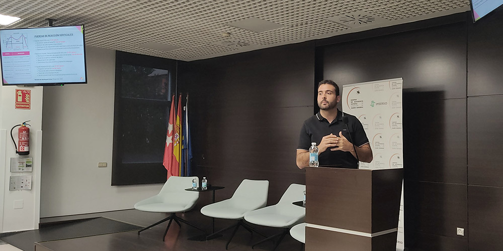 Daniel Iordanov durante su ponencia.