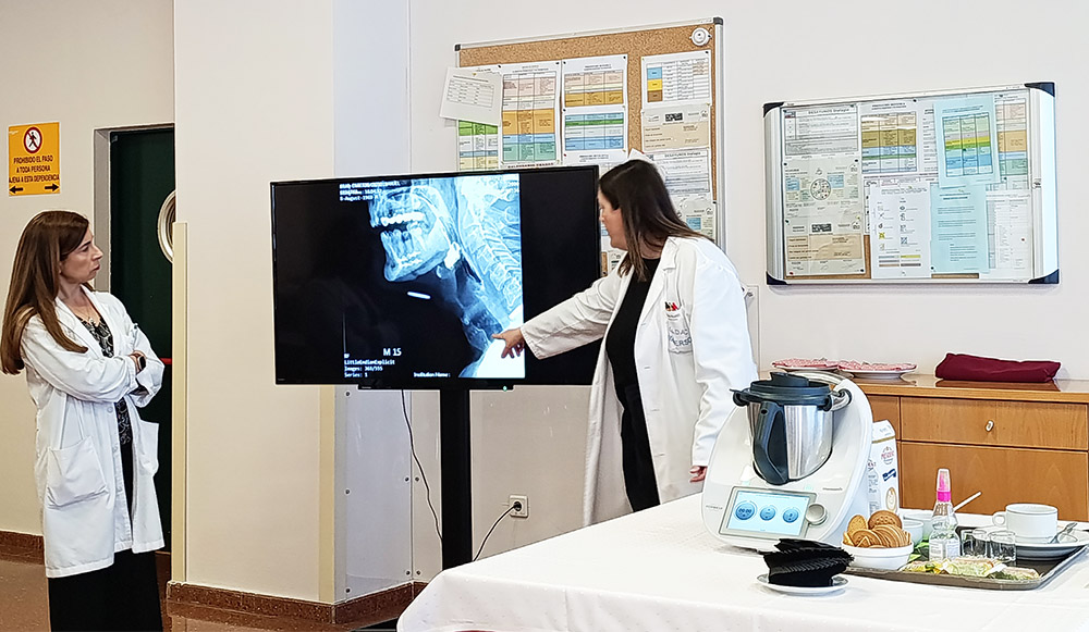 Masterclass de disfagia para profesionales ucranianos.
