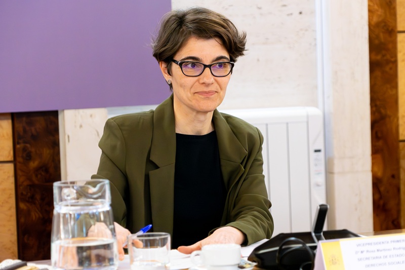 Rosa Martínez, secretaria de Estado de Derechos Sociales