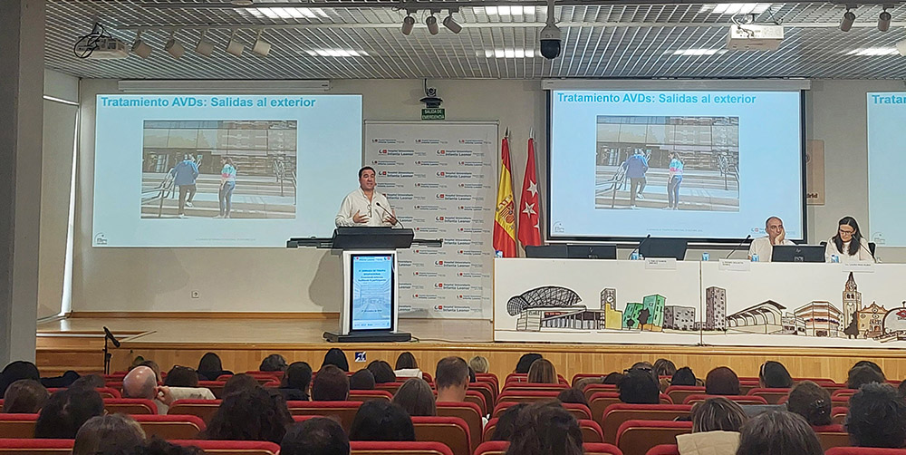 Emilio Ramos, responsable del Área Técnica del Ceadac, durante su intervención en la jornada.