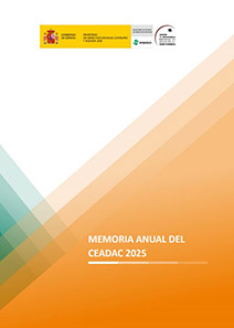 Portada Memoria Anual del Ceadac 2025.